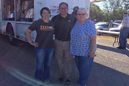 Facing uncertain health, finances and community this military family finds strength in volunteering.
