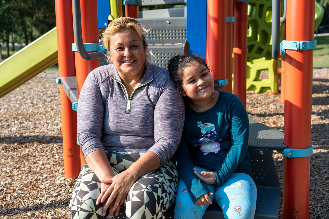 After Setbacks, Food Bank Helps Family Get Ready for Back to School