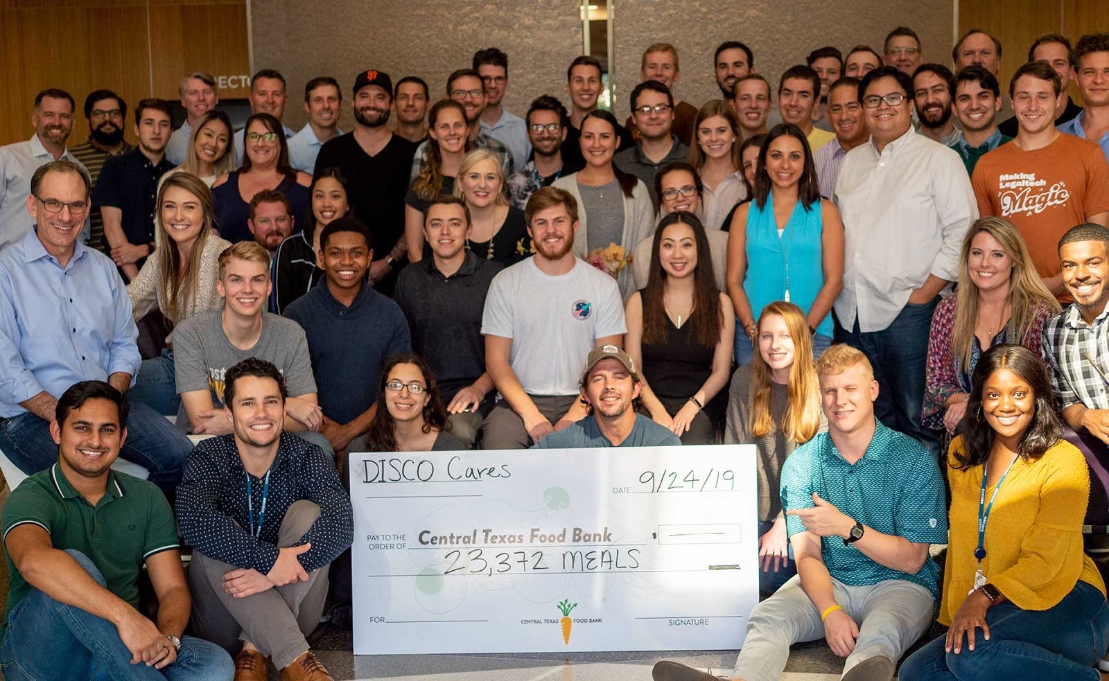 Tech Company DISCO Increases Hunger Relief Efforts