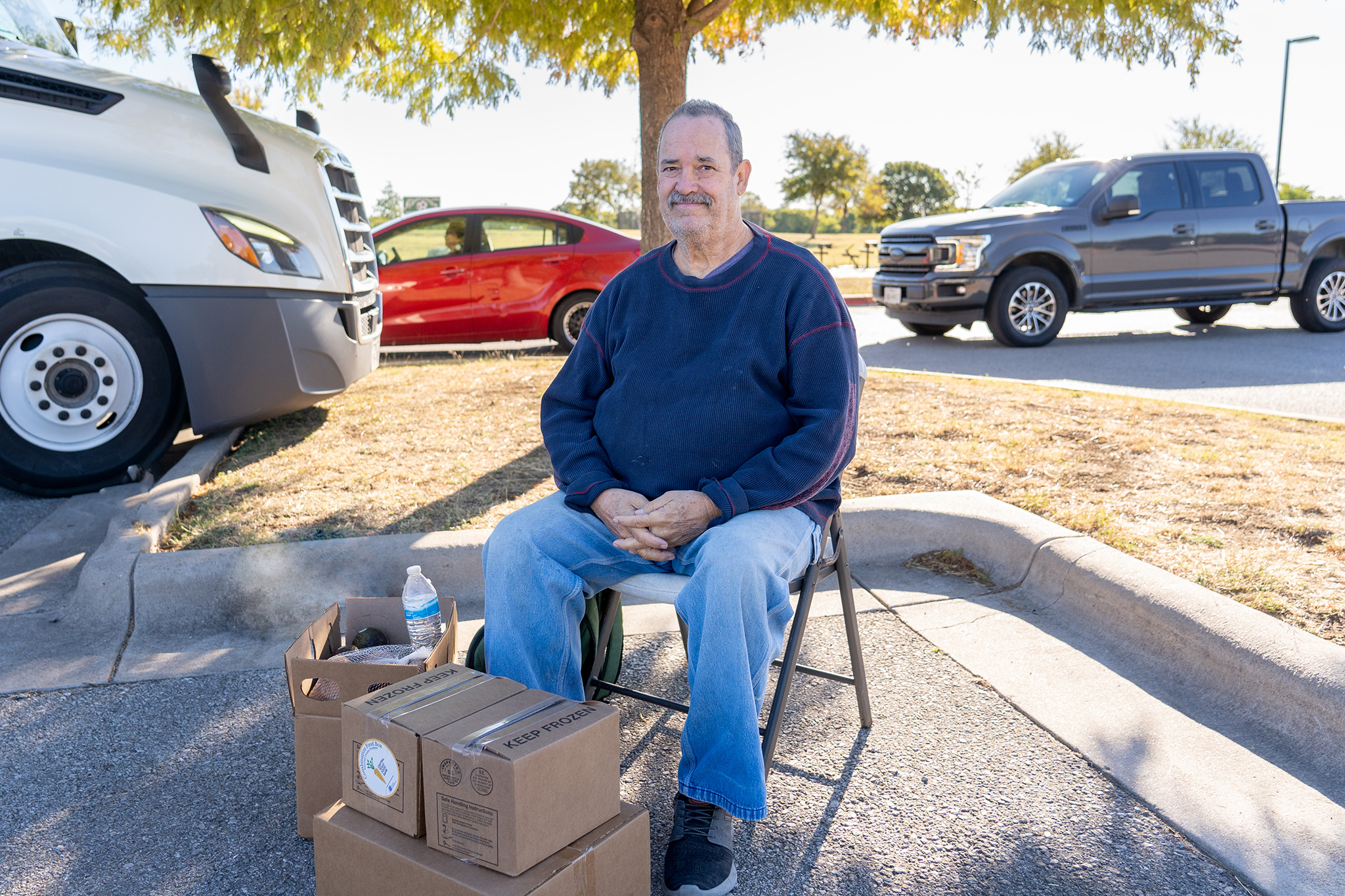 Food Bank Helps Veteran Transition Out of Homelessness