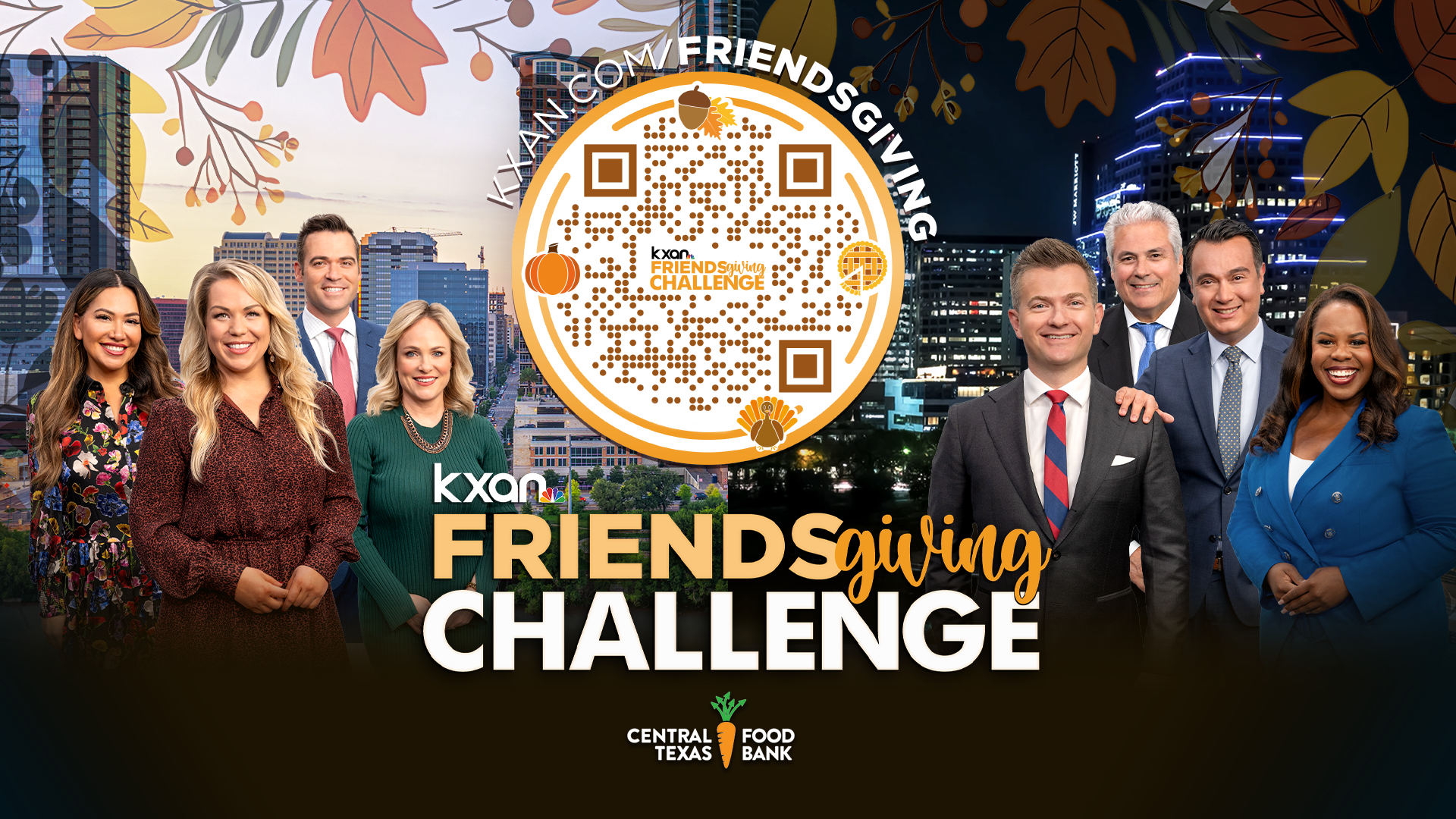 KXAN Friendsgiving Challenge Raising Holiday Funds