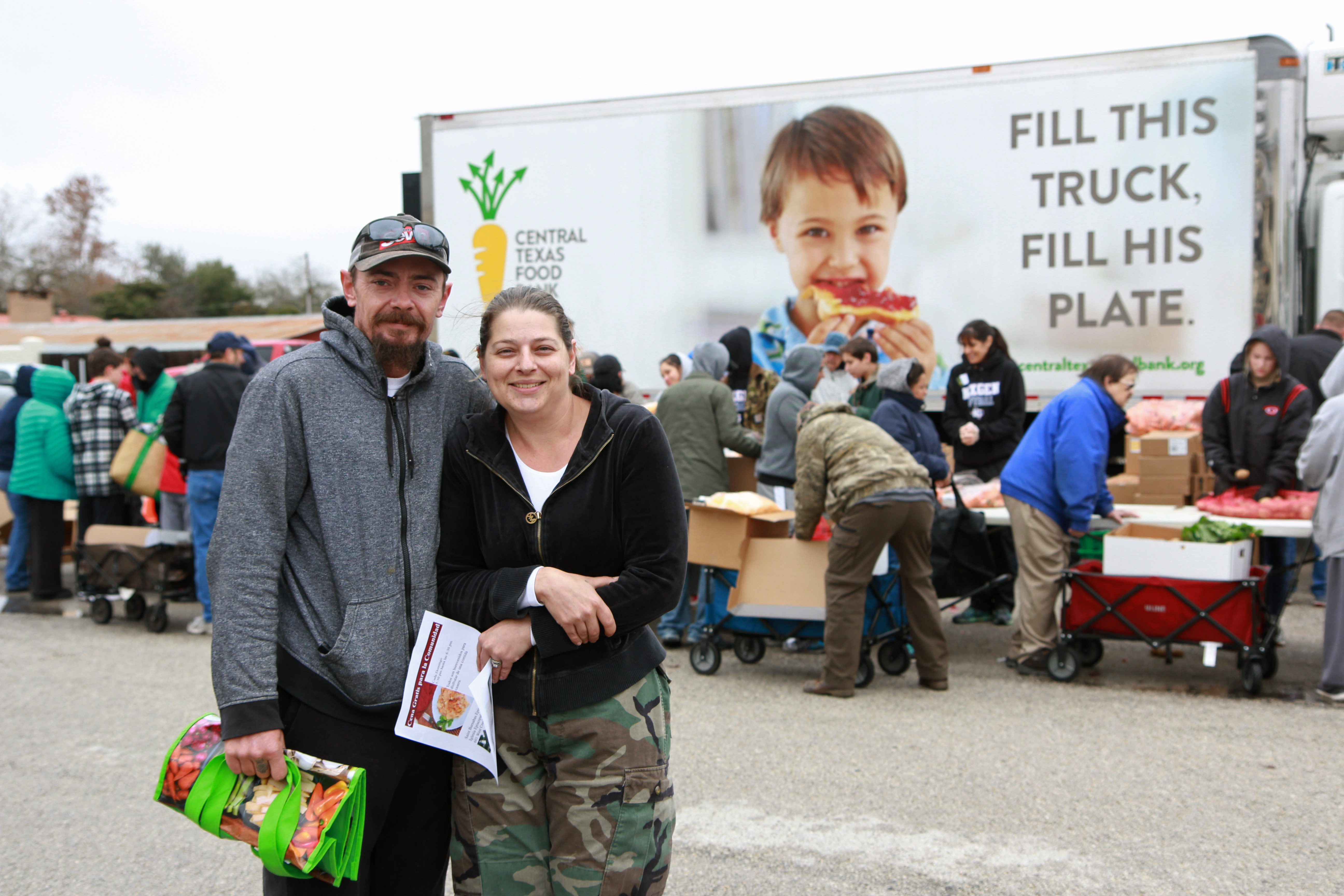 Food Bank Helps Family Have a Brighter Holiday Season