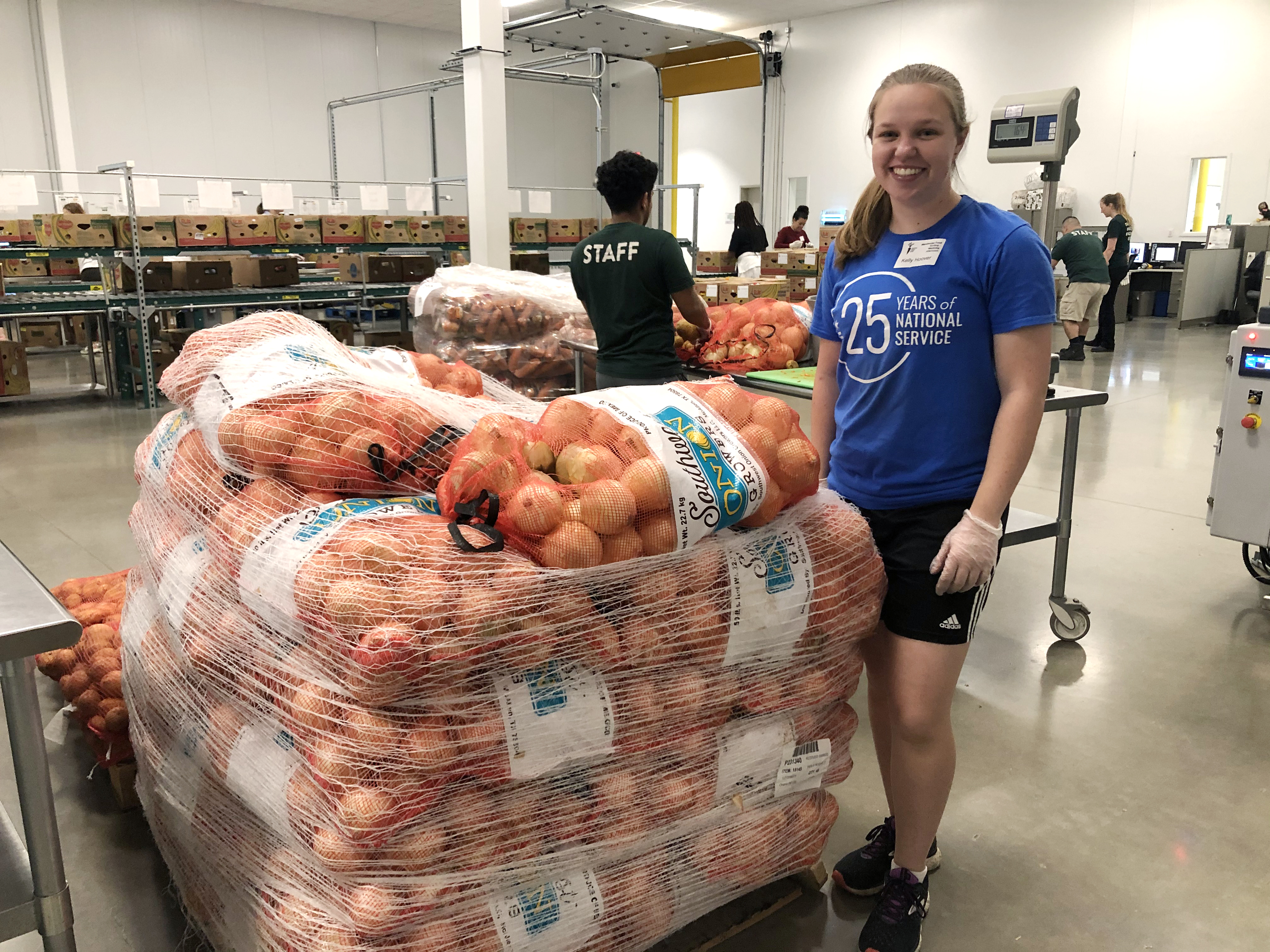 Volunteer Making a Difference during Pandemic