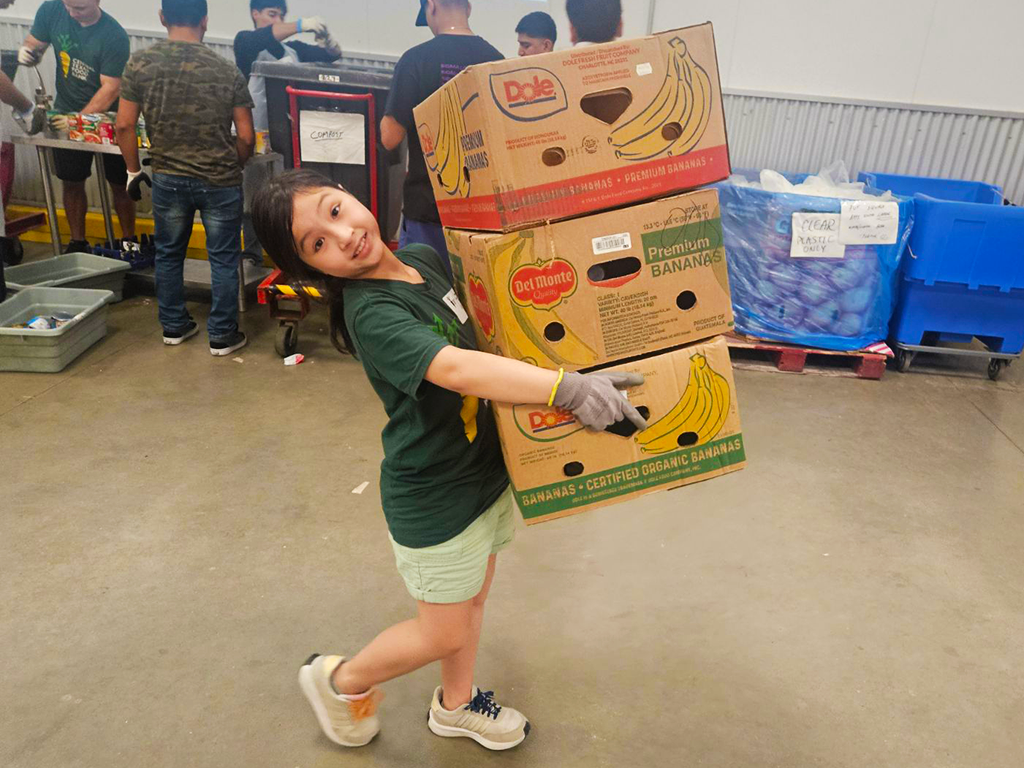 Celebrating Youth Leadership in Service: Ly Olivia Dennis’ Journey at Central Texas Food Bank