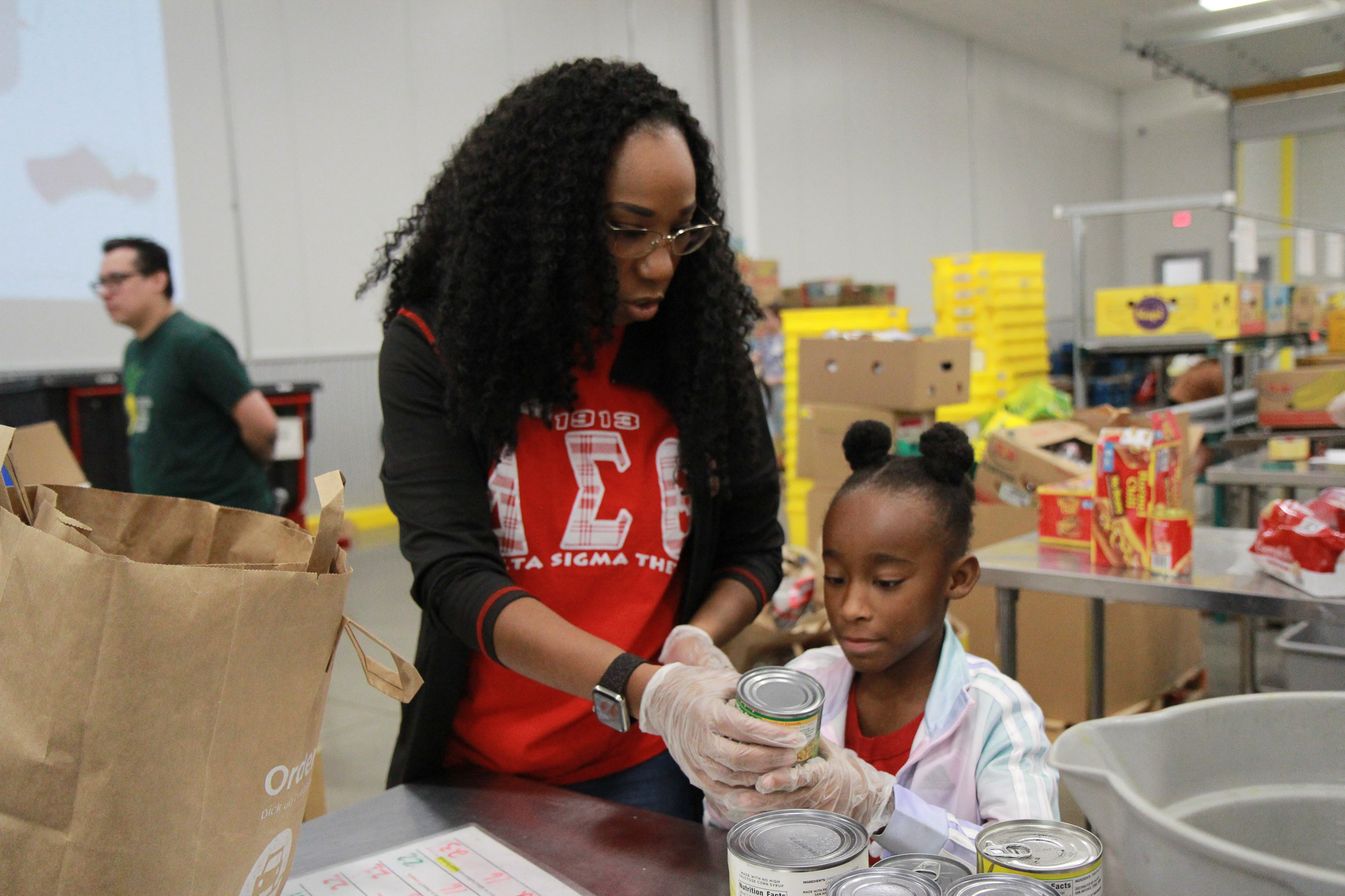 Food Bank Volunteers Celebrate Martin Luther King, Jr. Service Day