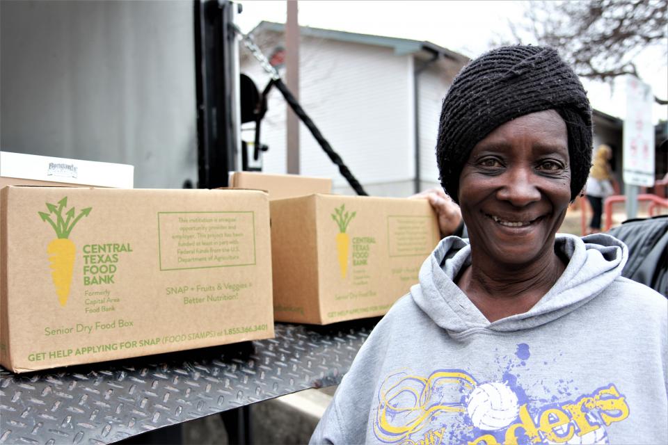 After Losing Home, Senior Turns to Food Bank