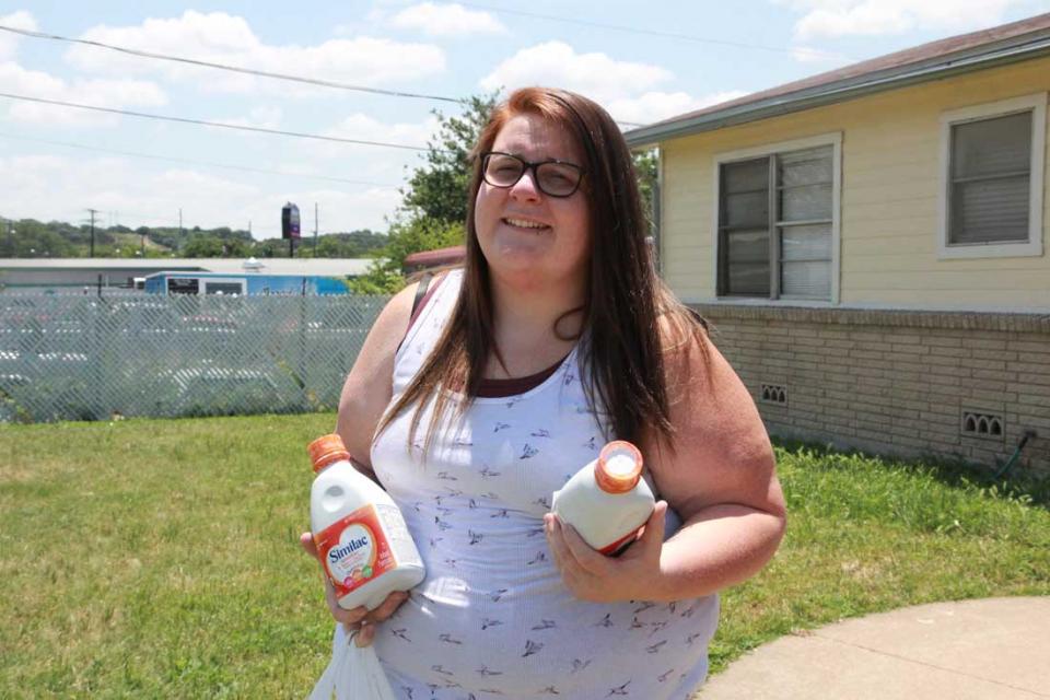 Food Bank Helps New Mom Make Ends Meet