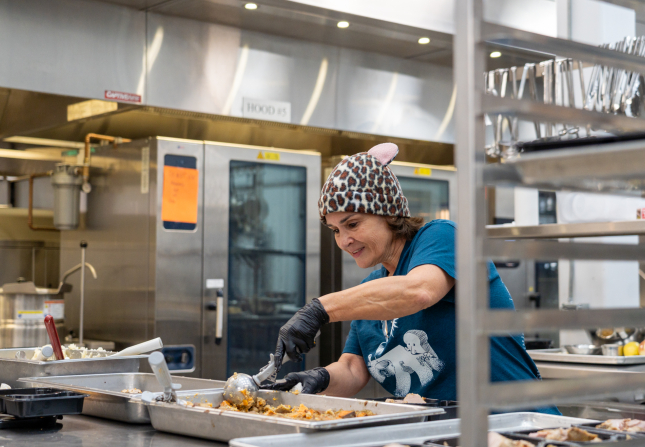 Volunteer Spotlight: Karen Finds Purpose and Community in Our Kitchen