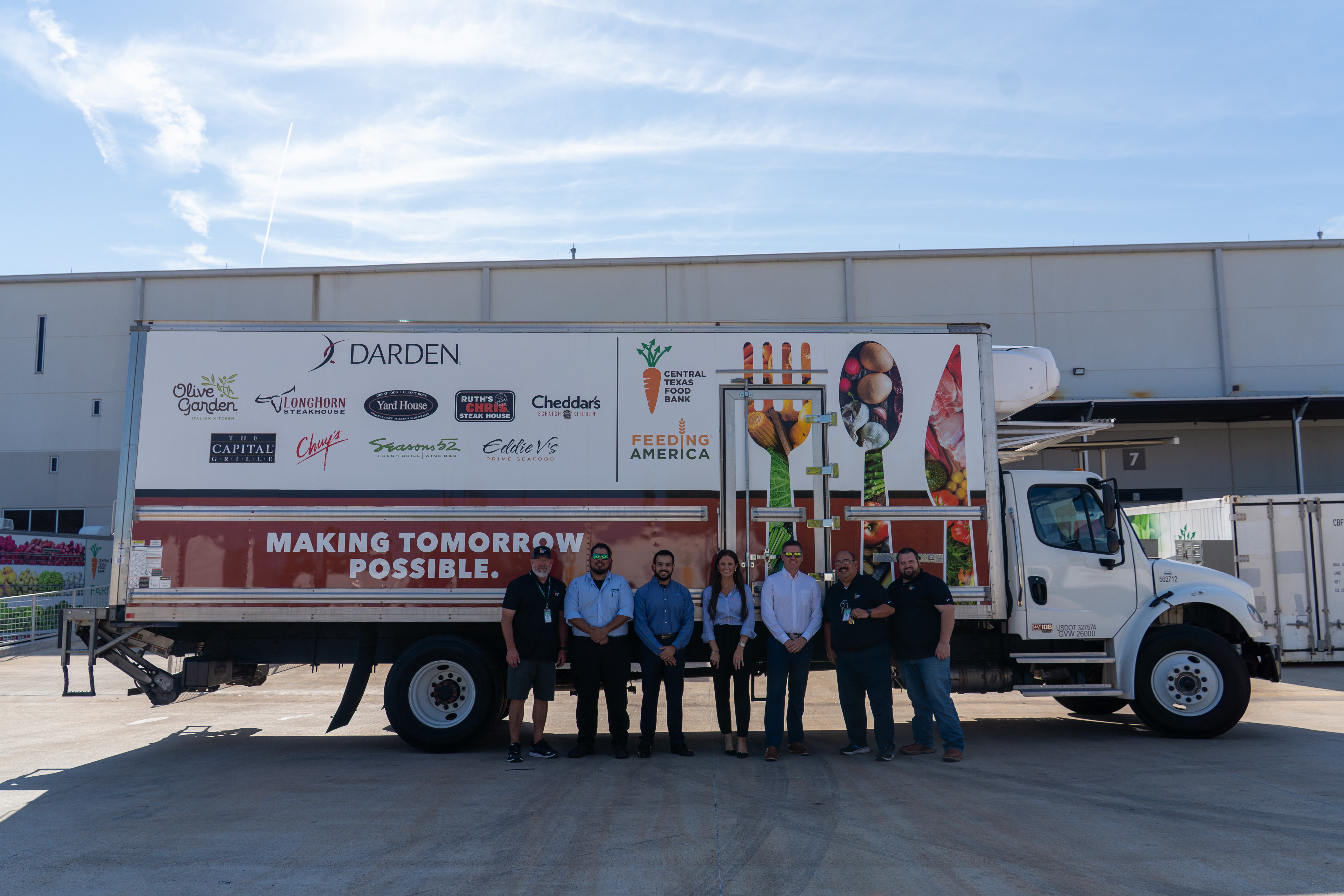 Central Texas Food Bank Expands Cold-Chain Capacity with New Refrigerated Truck, Providing Operating Support