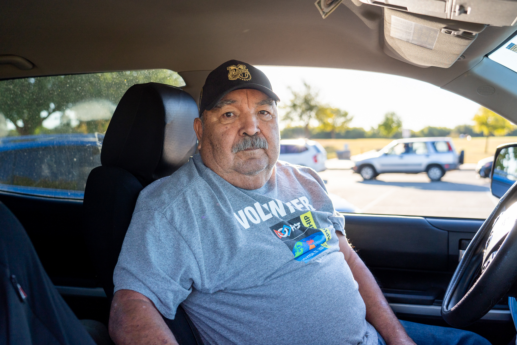 Food Bank Supports Retired Father