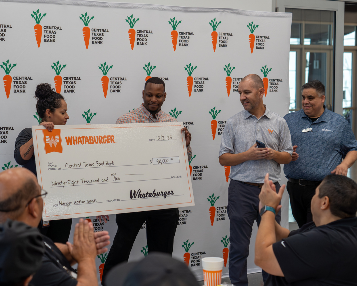 Whataburger and Central Texas Food Bank: A Texas Partnership Powering Local Solutions 
