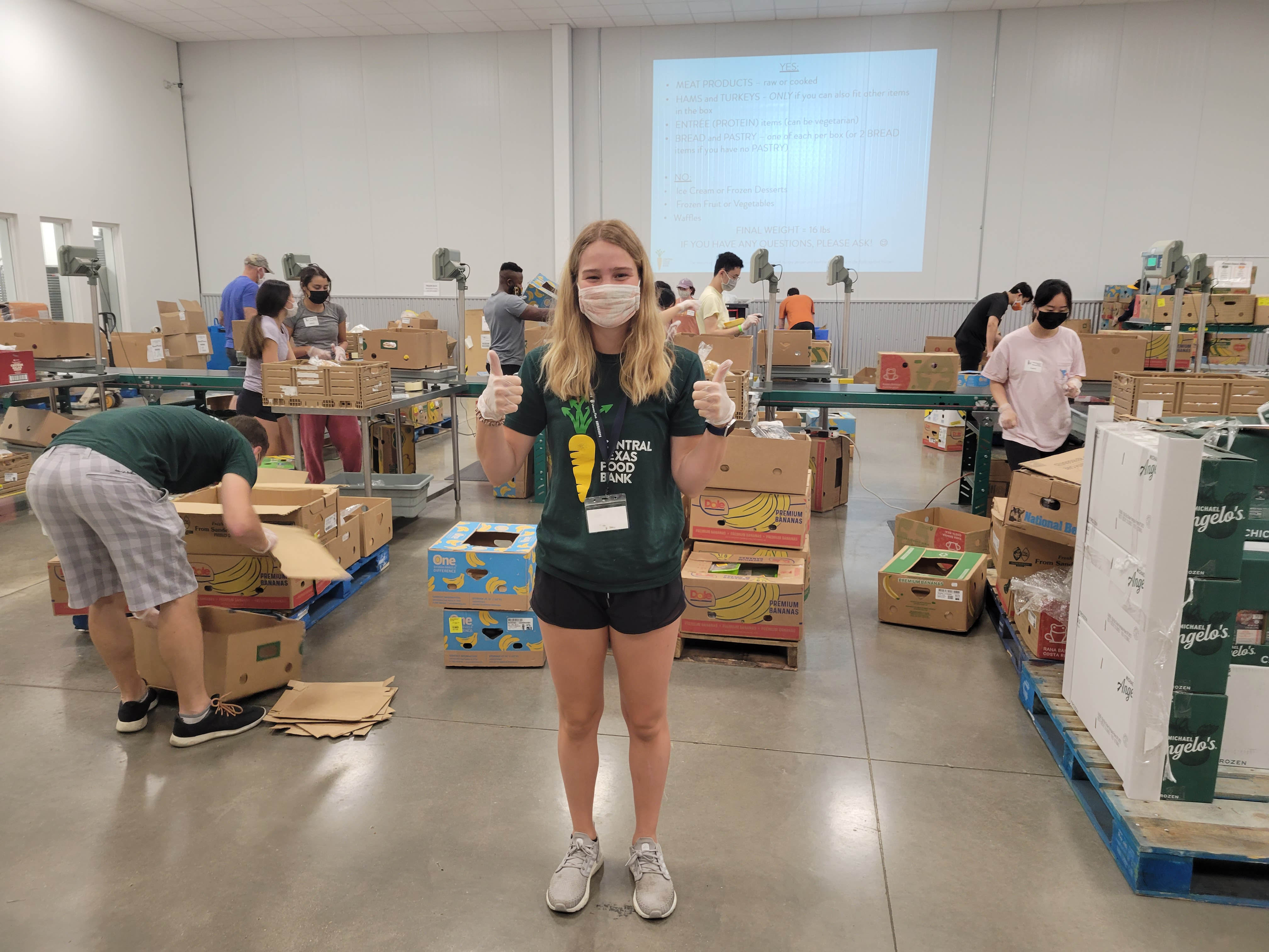 Food Bank Volunteer Spotlight: Abby!