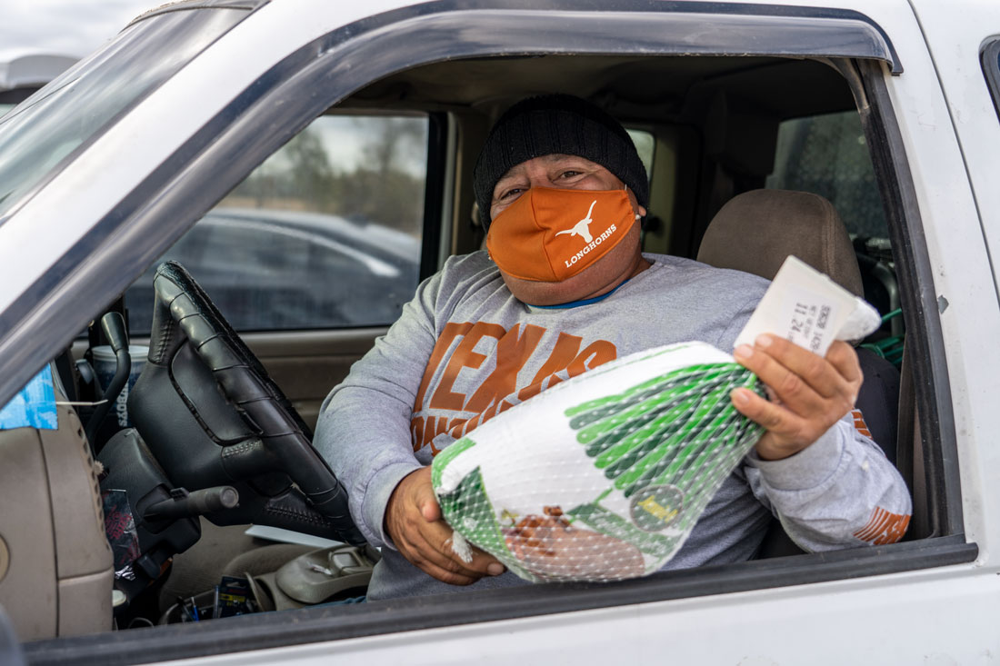 Food Bank Provides Hope for the Holidays for Family During the Pandemic