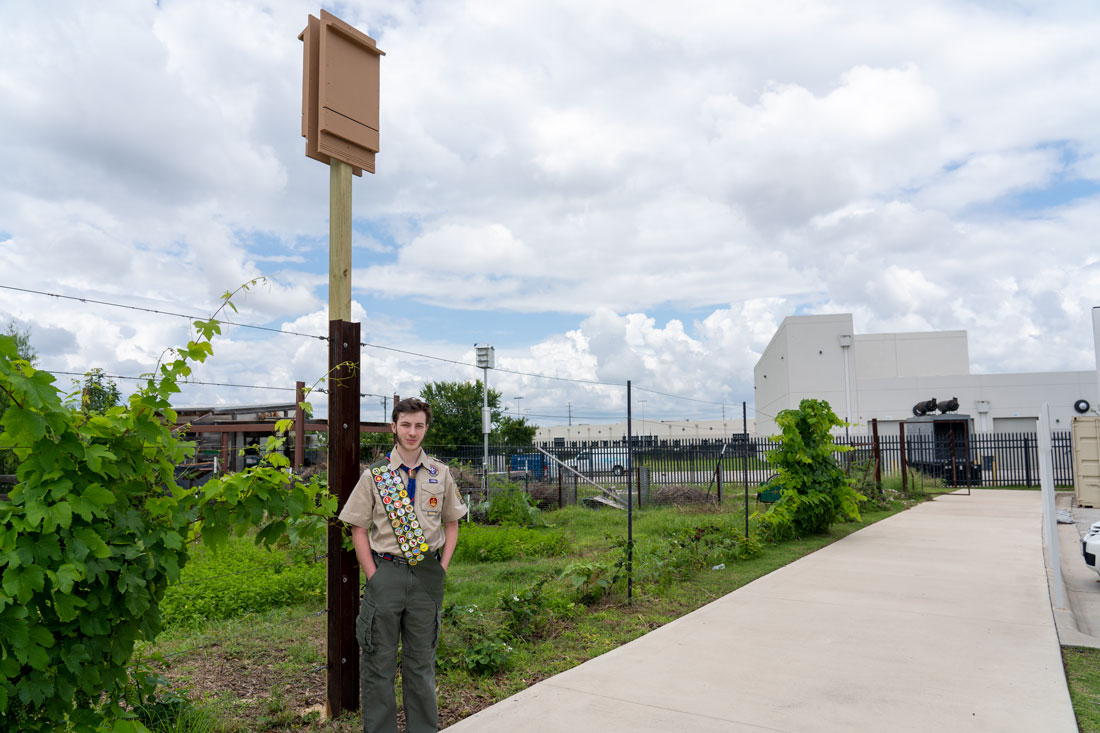 Boy Scout’s Eagle Scout Project Helps Maintain our Garden