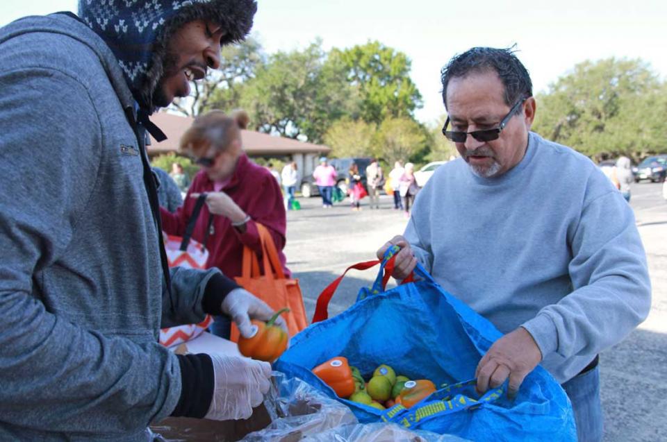 Food Bank Brings Family Hope For the Holidays on Thanksgiving