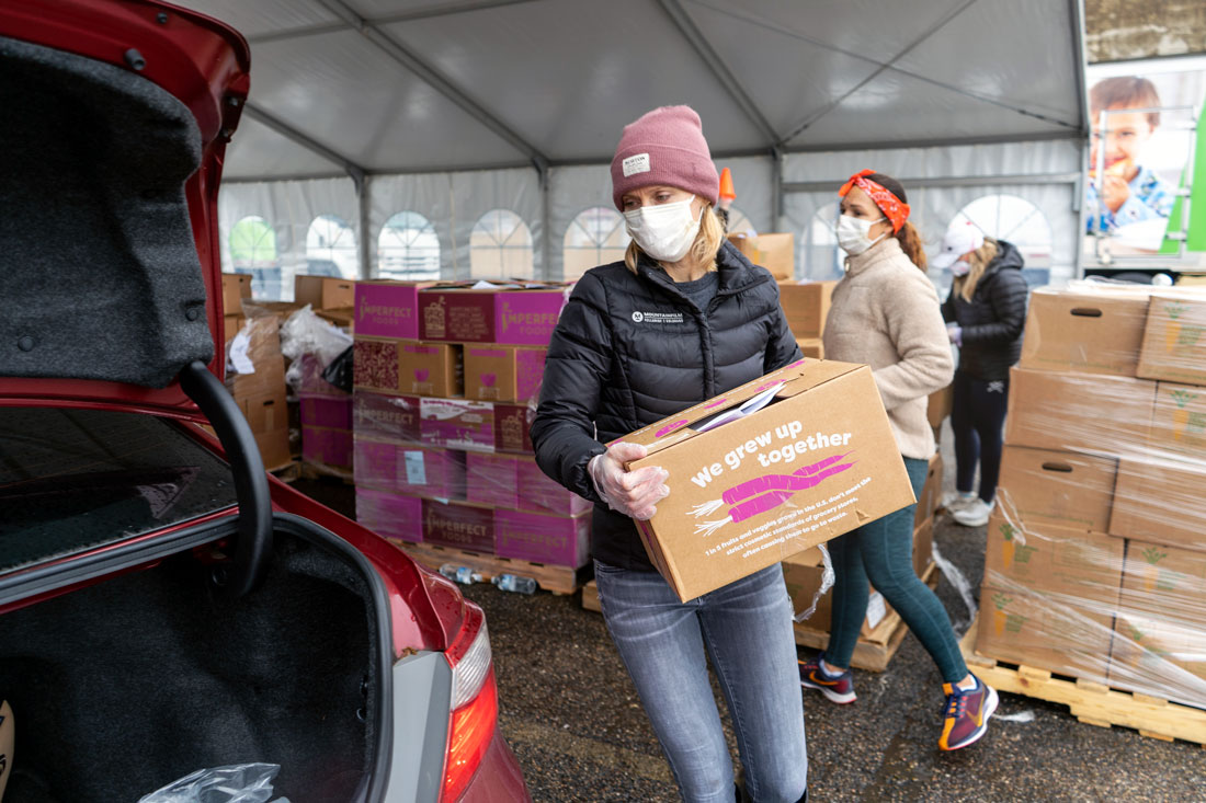 Volunteers are the Heart of the Food Bank