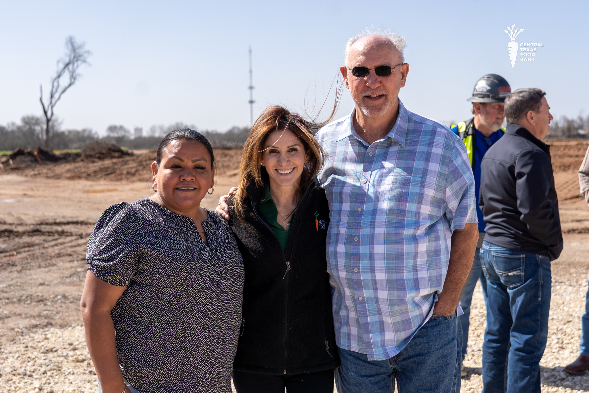 CTFB staff with Shepherds Heart Waco CEO