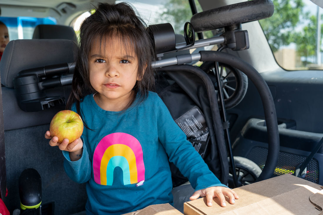 Food Bank Provides Nourishing Meals for Family this Summer