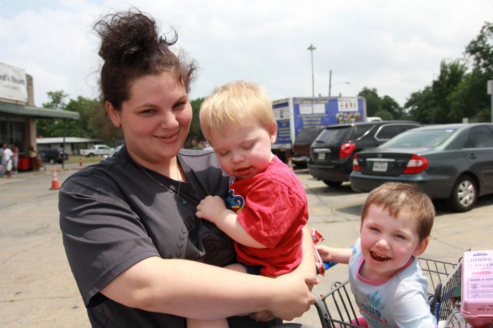 Single Mom Turns to Food Bank During Summer
