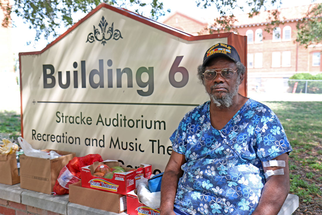 Veteran Receives Help from Food Bank During Tough Times