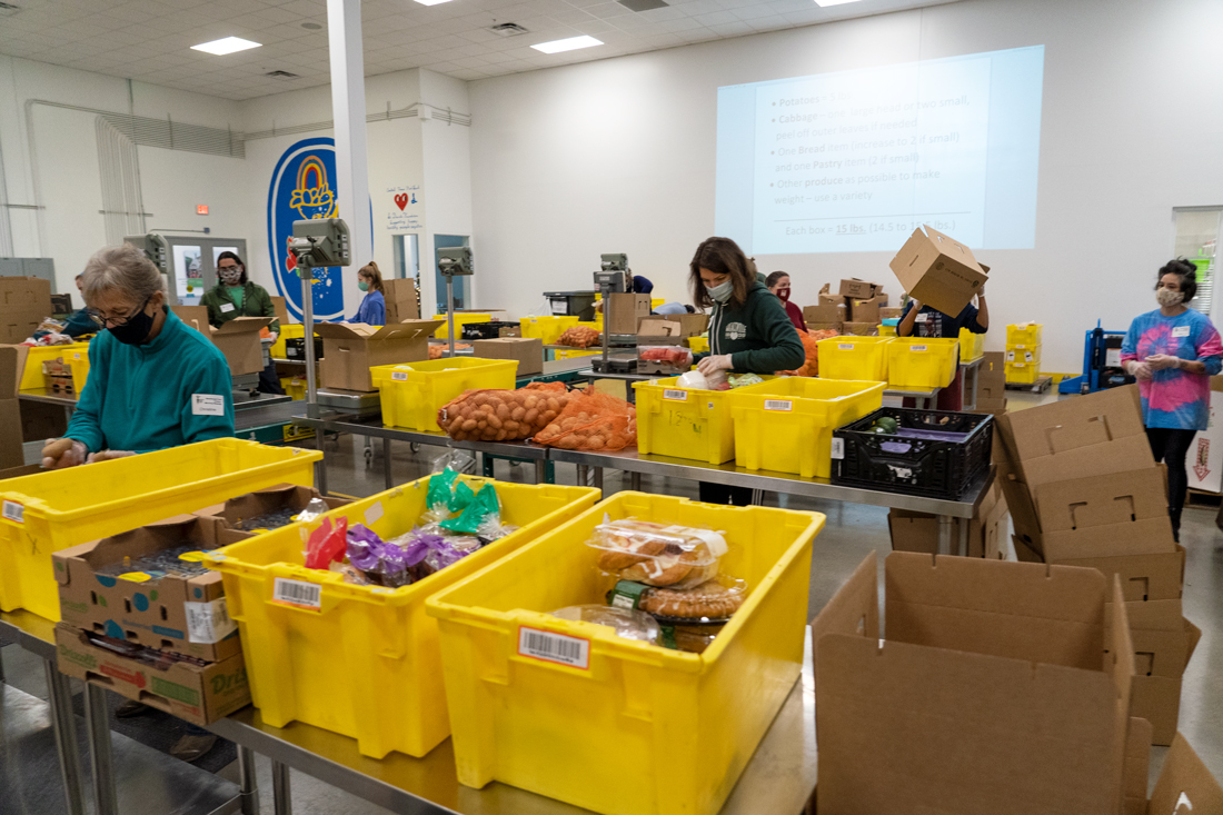 Thank you, Food Bank volunteers!